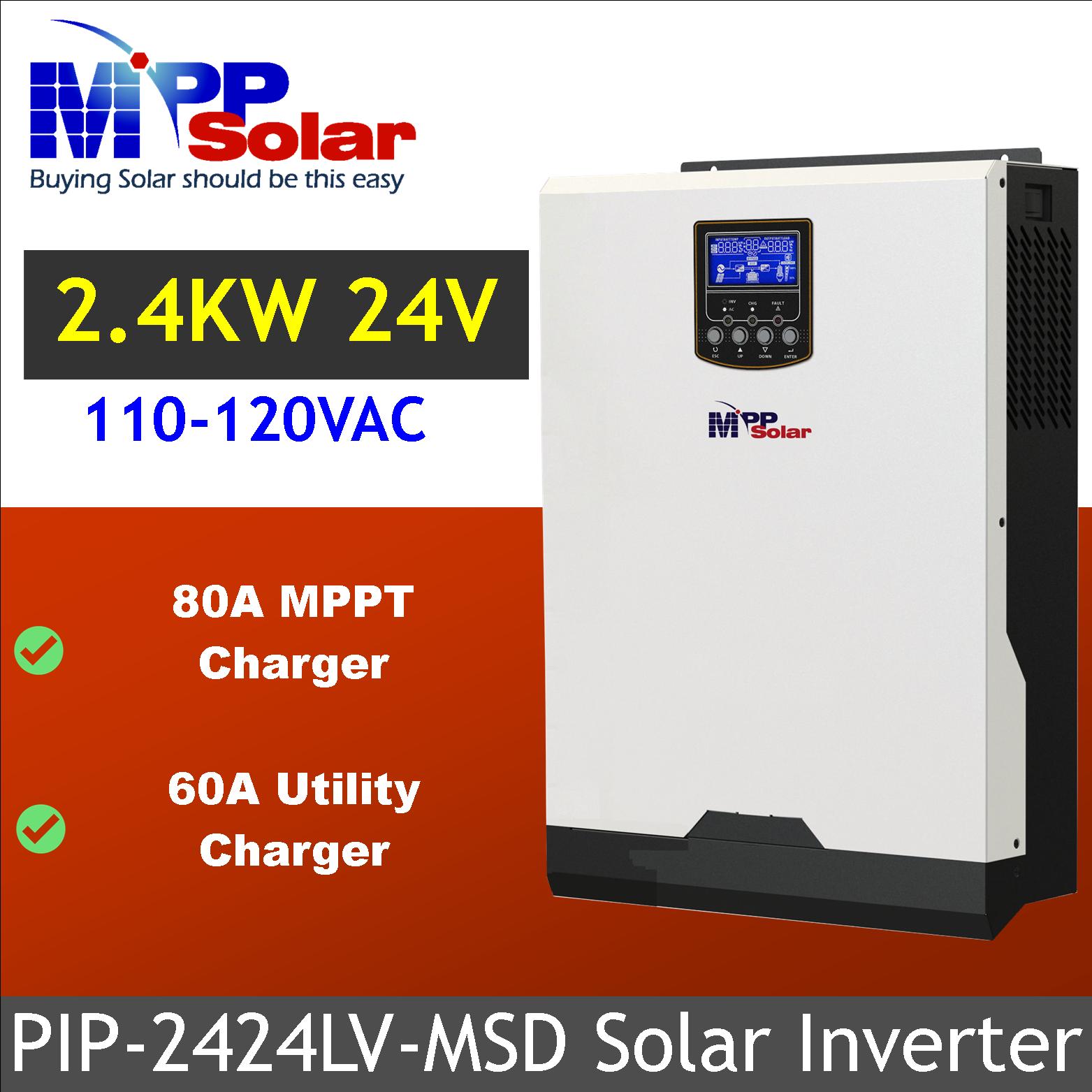 2424LV-MSD (2.4KW 24V) – Maximum Solar Online