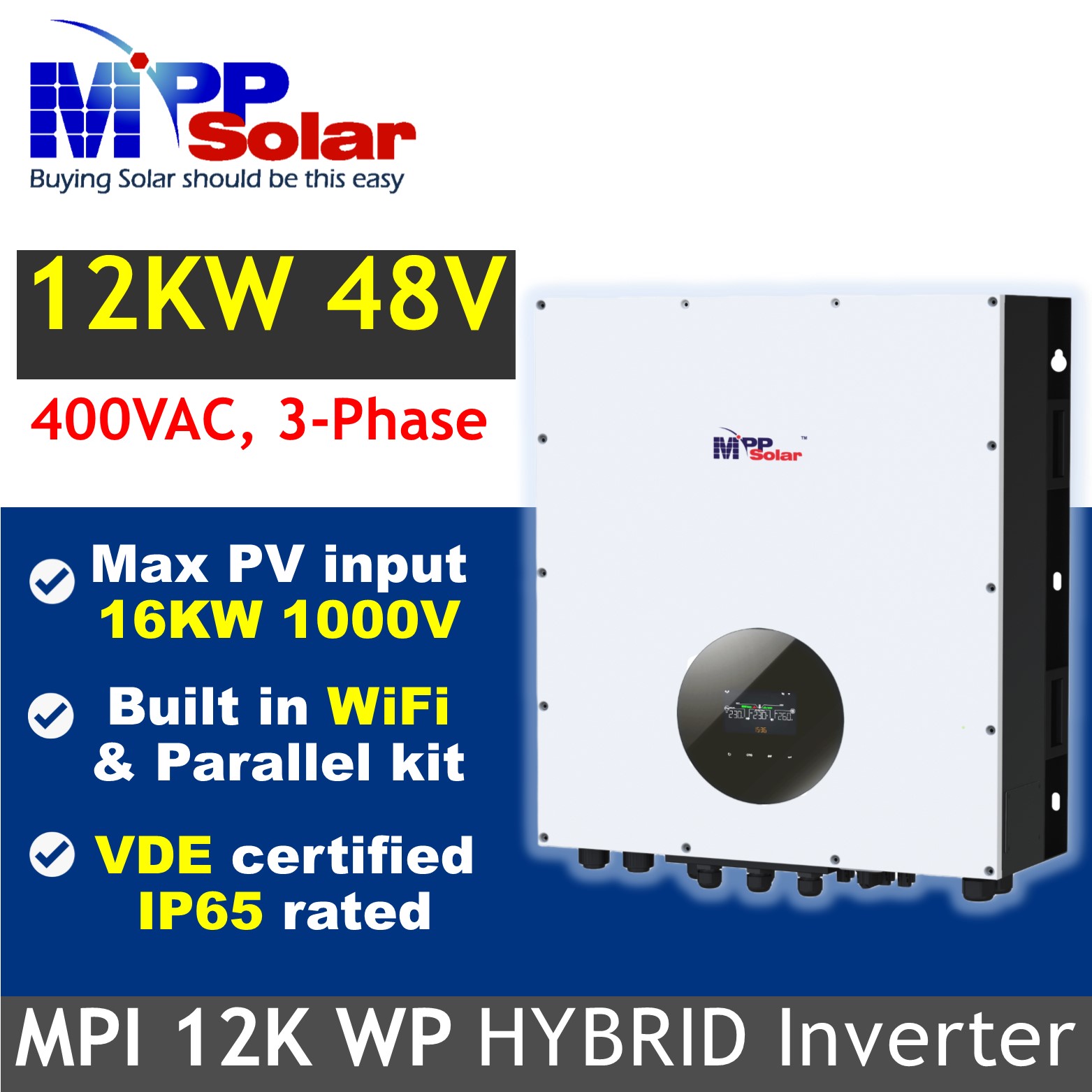 Hybrid LV2424 (2.4KW 24V) – Maximum Solar Online