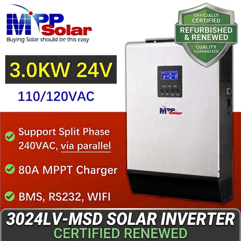 3024LV-MSD+Wifi (3KW 24V) REFURBISHED
