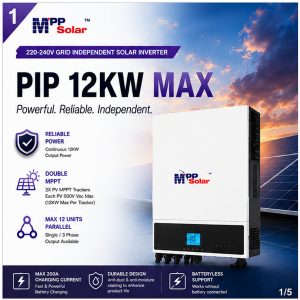 12KW MAX (12KW 48V 230v ) off grid solar inverter
